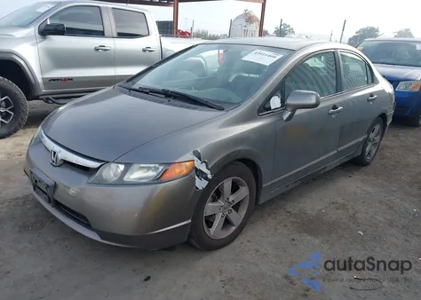 2007 Honda Civic Ex из США, поврежденный, VIN 1HGFA16867L020953